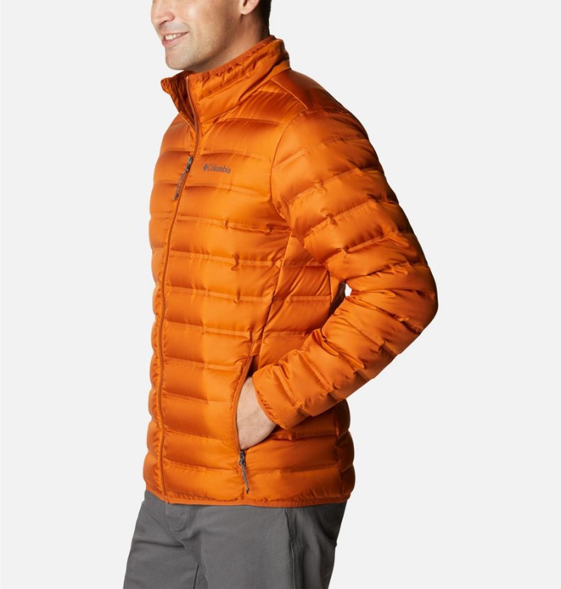 Orange Columbia Lake 22 Insulated Men's Puffer Jacket | 60827KMOX