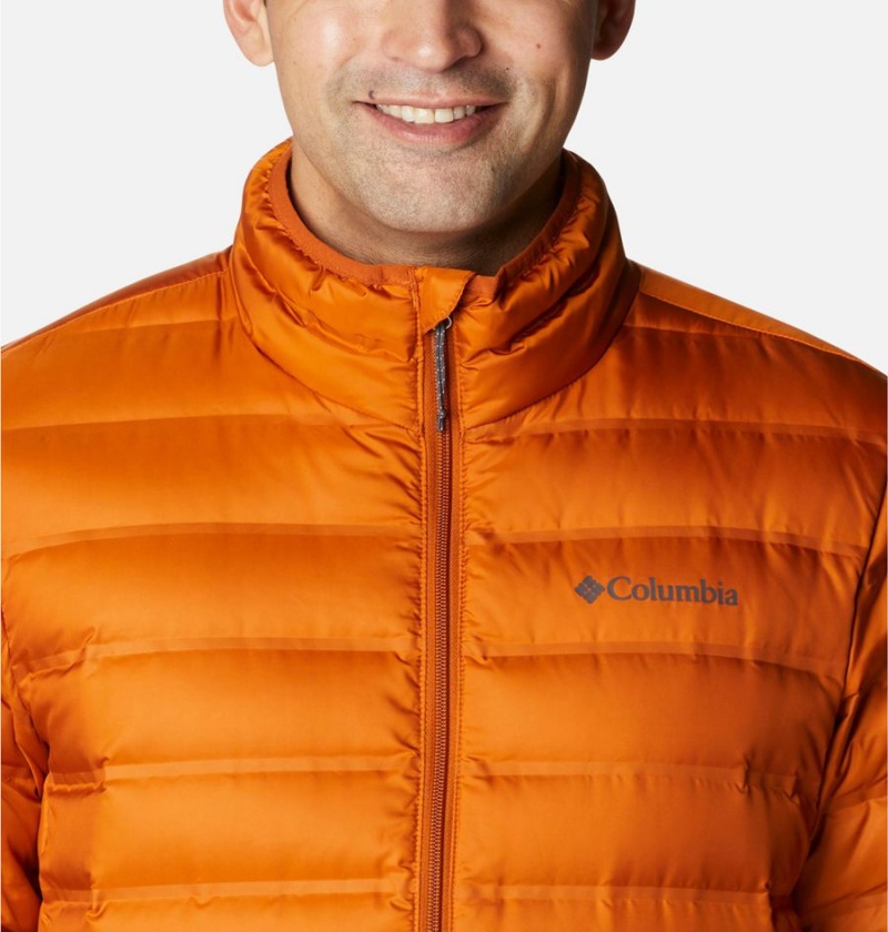 Orange Columbia Lake 22 Insulated Men's Puffer Jacket | 60827KMOX