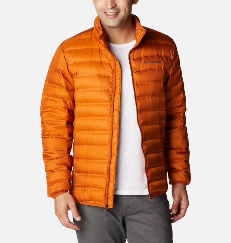 Orange Columbia Lake 22 Insulated Men's Puffer Jacket | 60827KMOX