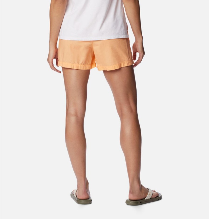 Orange Columbia Norgate Women's Shorts | 17086GYQM