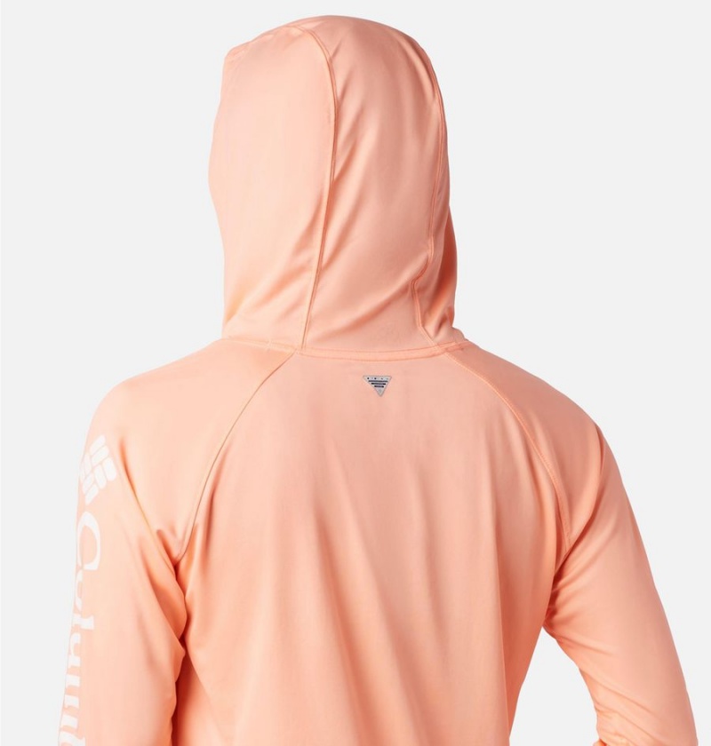 Orange Columbia PFG Tidal Tee Women's Hoodie | 40825FLHI