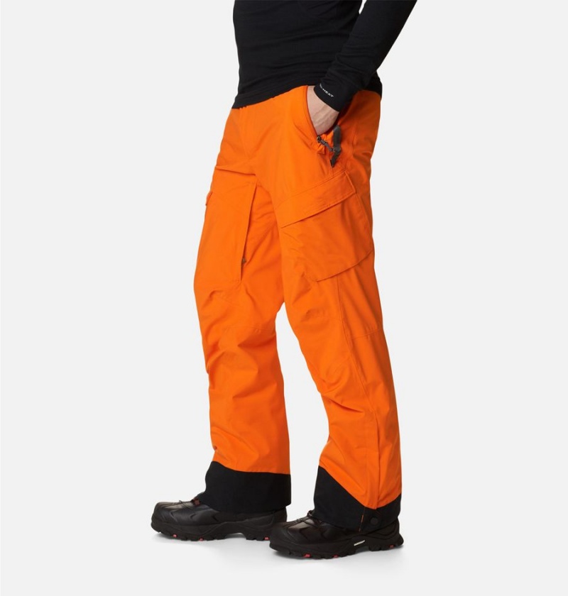 Orange Columbia Powder Stash Ski Men's Pants | 58379ATVU