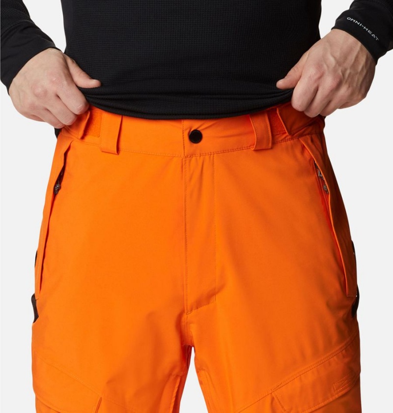 Orange Columbia Powder Stash Ski Men's Pants | 58379ATVU