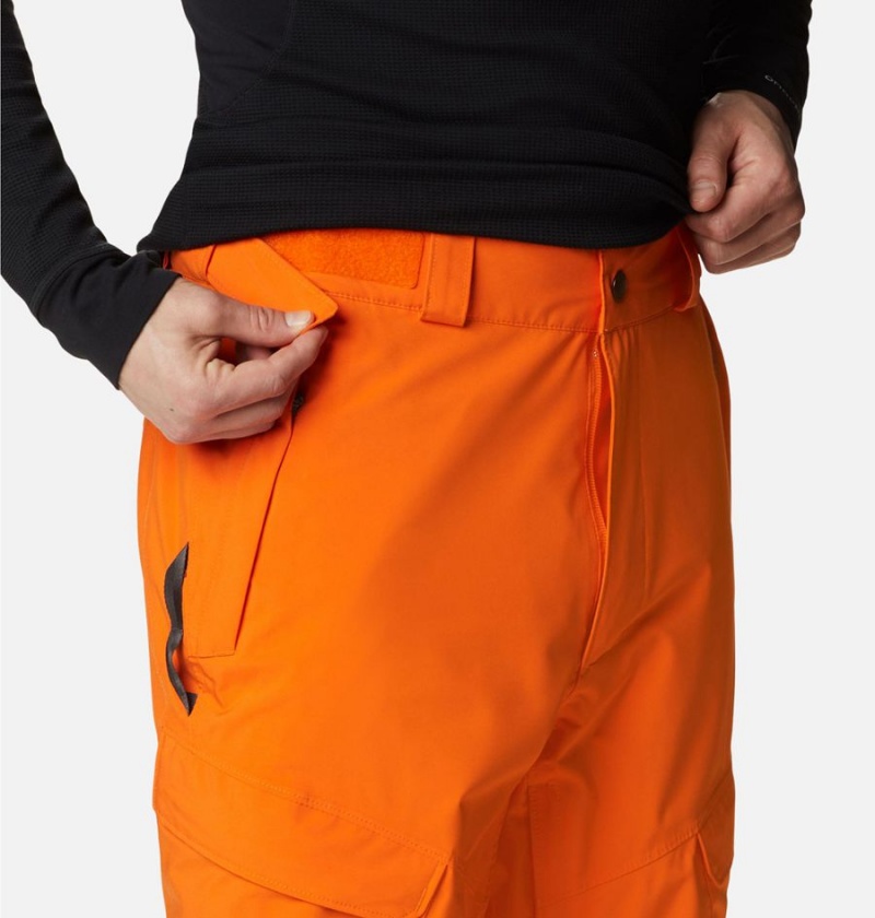 Orange Columbia Powder Stash Ski Men's Pants | 58379ATVU