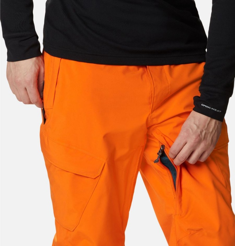 Orange Columbia Powder Stash Ski Men's Pants | 58379ATVU