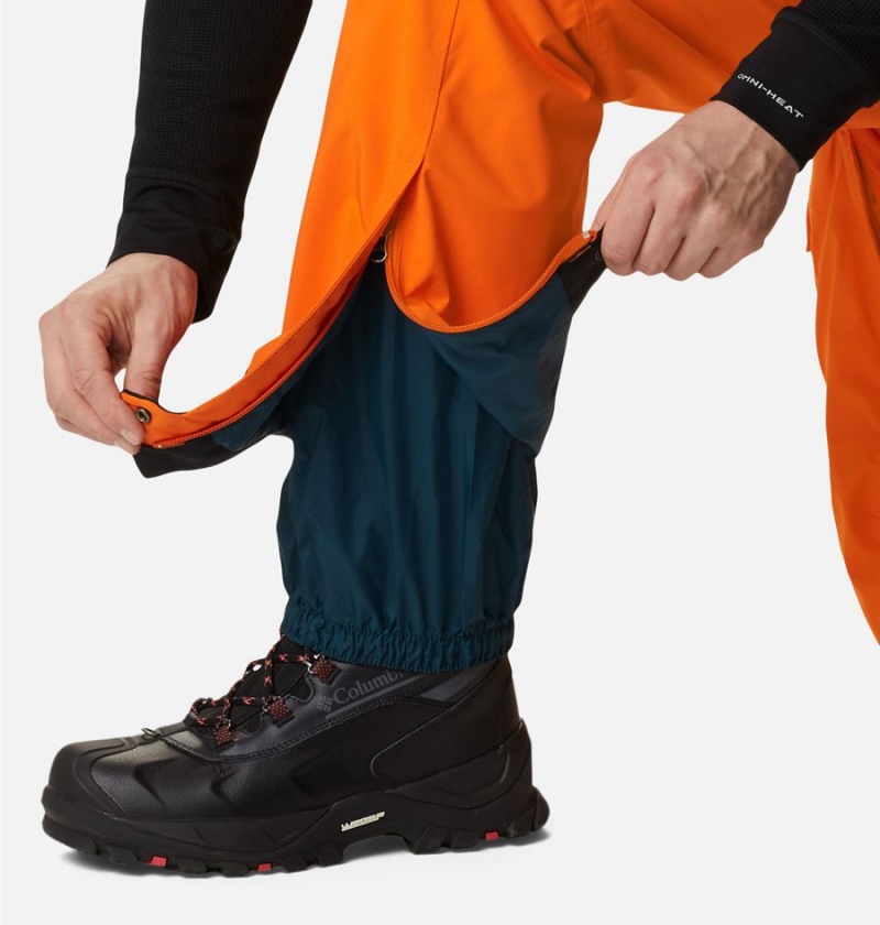 Orange Columbia Powder Stash Ski Men's Pants | 58379ATVU