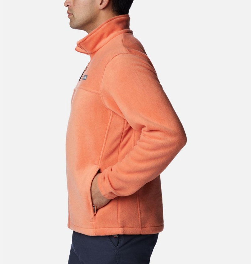 Orange Columbia Steens Mountain 2.0 Full Zip Men's Fleece Jacket | 14209PJBV