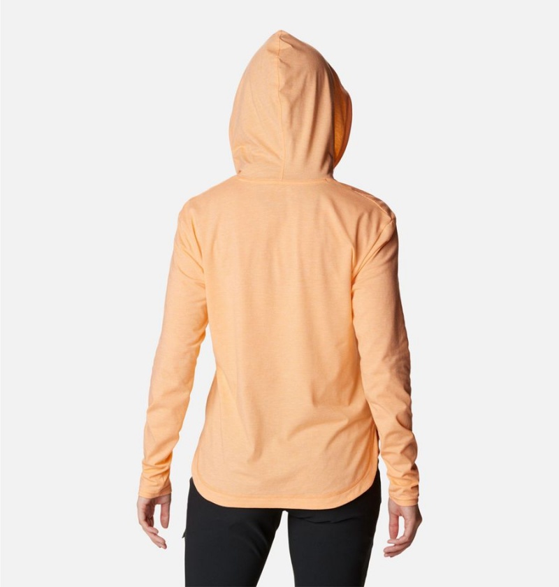 Orange Columbia Sun Trek Pullover Women's Hoodie | 86150OTYK