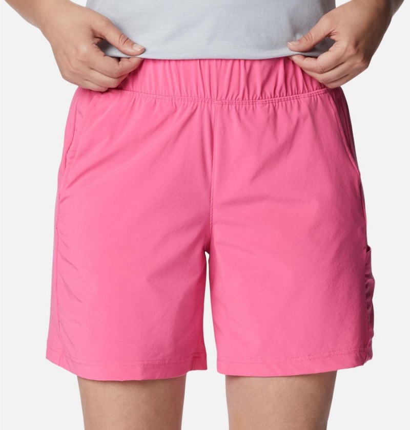 Pink Columbia Anytime Flex Women's Shorts | 24617NGUX