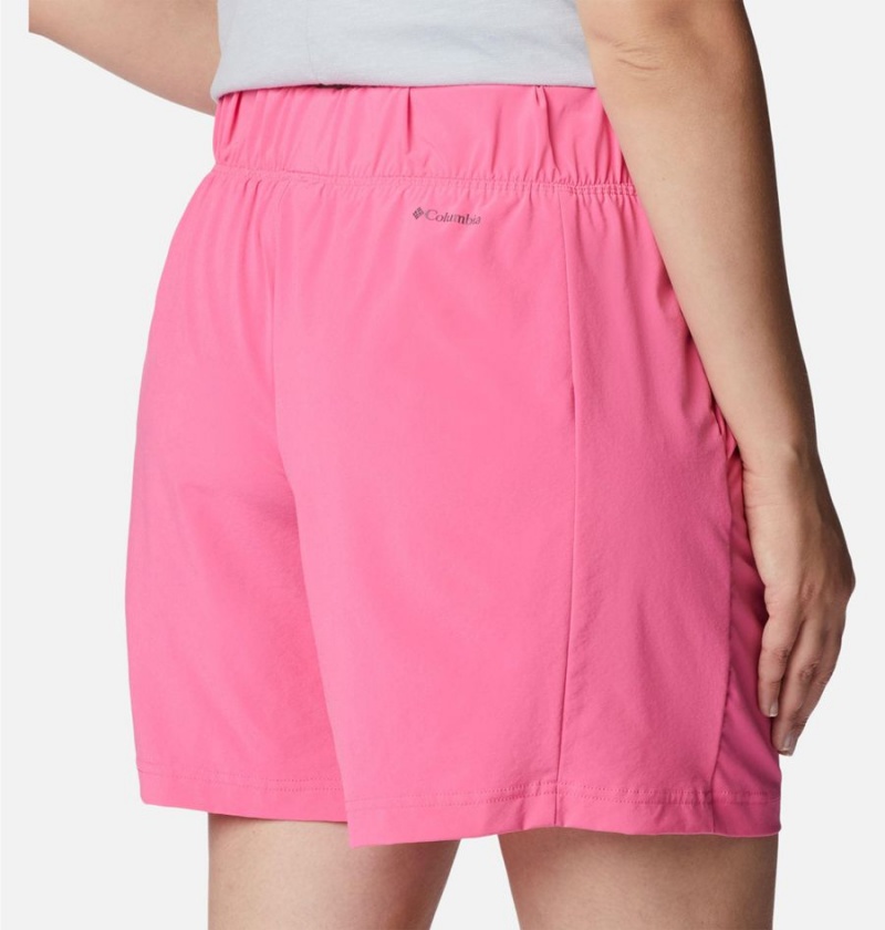 Pink Columbia Anytime Flex Women's Shorts | 24617NGUX