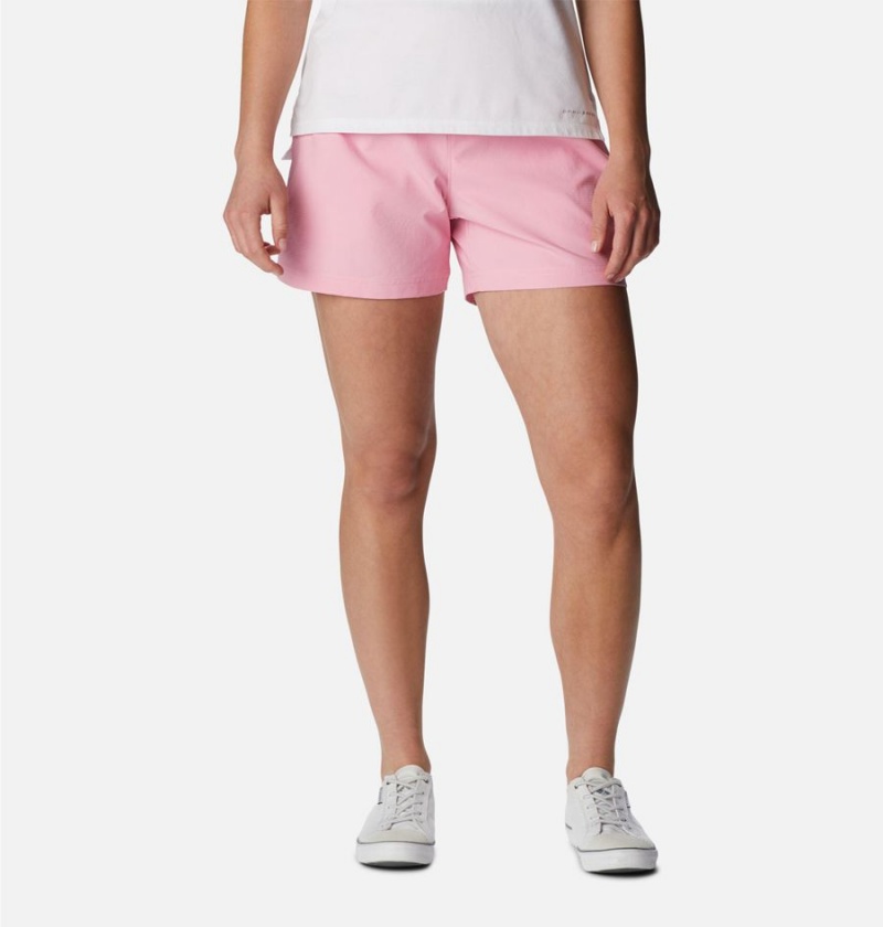 Pink Columbia Anytime Lite Women\'s Shorts | 35708KHLA