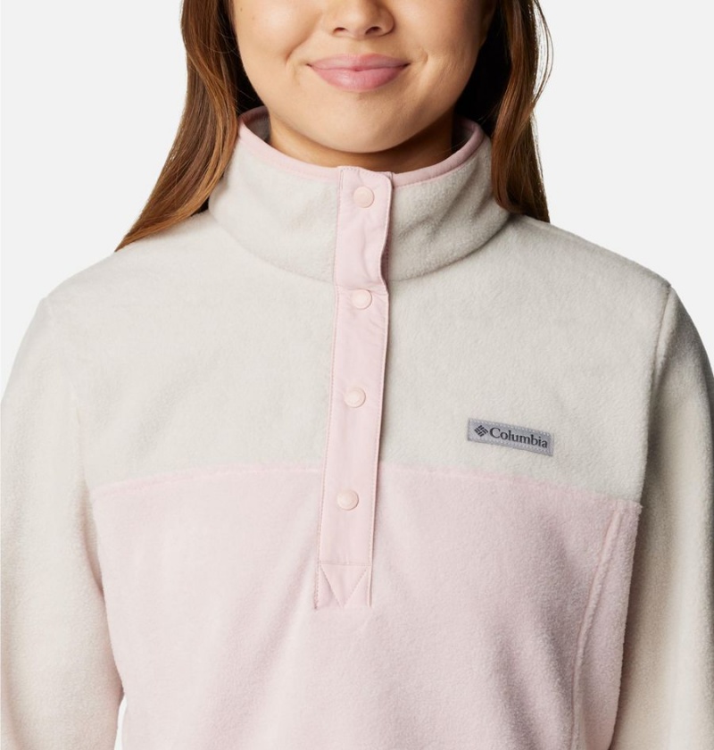 Pink Columbia Benton Springs Half Snap Fleece Women's Pullover | 26357QZYX