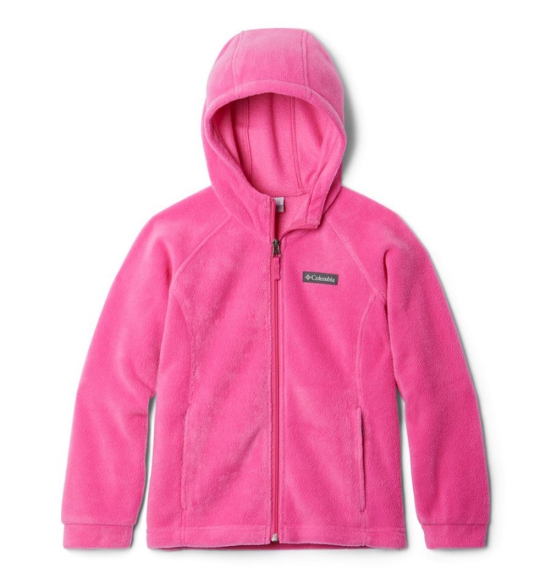 Pink Columbia Benton Springs II Hooded Fleece Kids\' Jacket | 28319IWFB