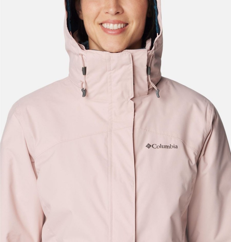 Pink Columbia Bugaboo II Fleece Interchange Women's Ski Jacket | 71532NIED