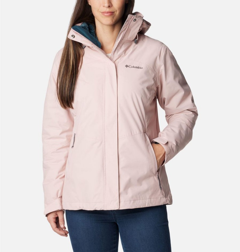 Pink Columbia Bugaboo II Fleece Interchange Women\'s Ski Jacket | 71532NIED