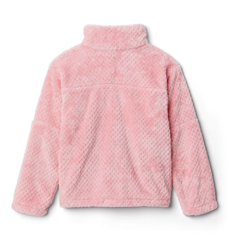 Pink Columbia Fire Side II Half-Zip Sherpa Kids' Fleece | 74093PMJI