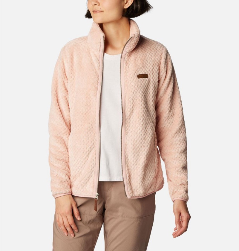 Pink Columbia Fire Side II Sherpa Full Zip Women's Fleece Jacket | 32589TOKF