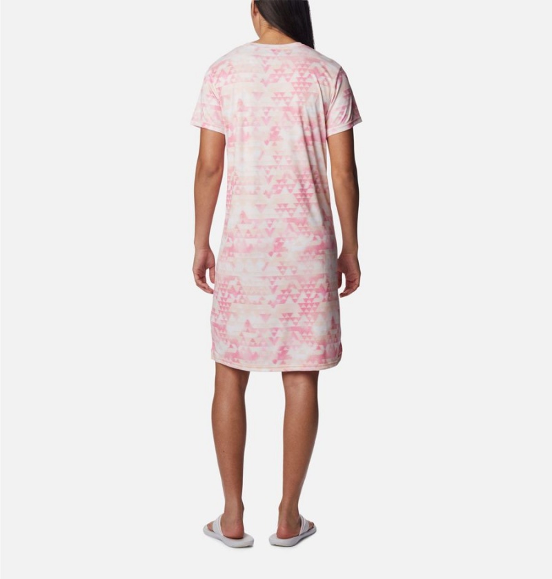 Pink Columbia Fork Stream Women's Dress | 16387JAIM