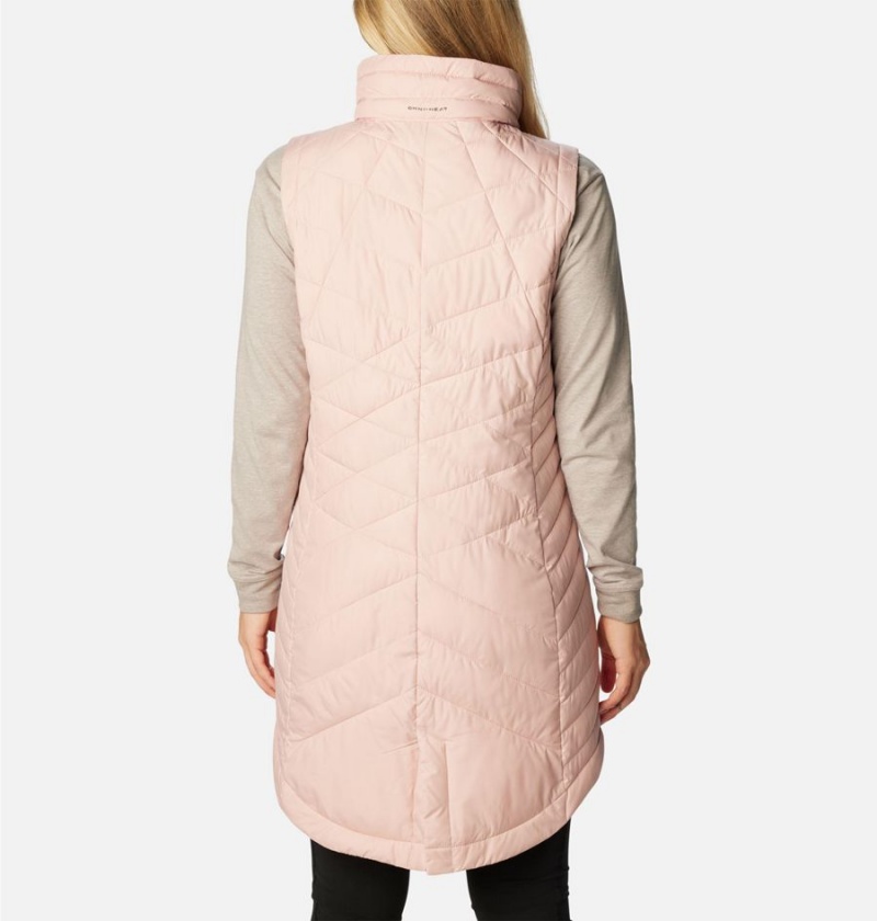 Pink Columbia Heavenly Long Women's Vest | 13682CULO