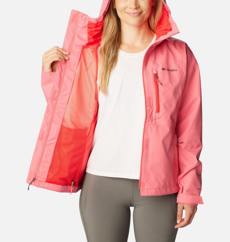 Pink Columbia Hikebound Women's Rain Jacket | 86735XVFE