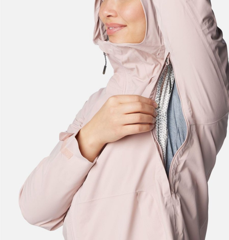 Pink Columbia Omni-Tech Ampli-Dry Shell Women's Rain Jacket | 16358ZCML