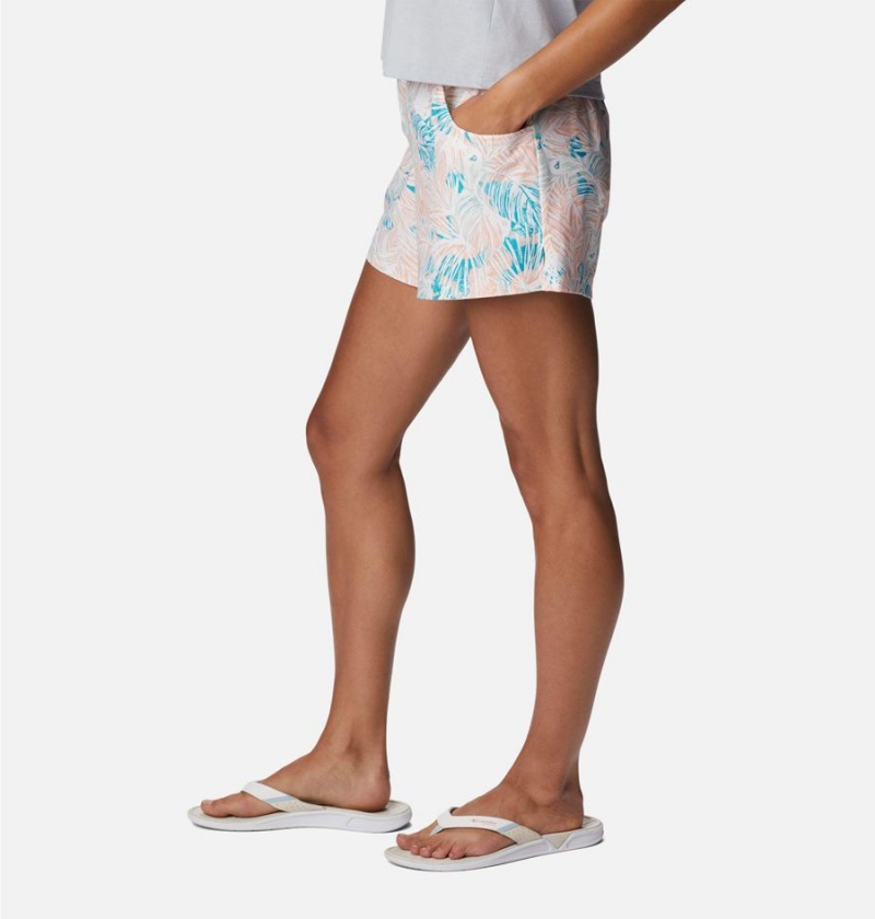 Pink Columbia PFG Super Slack Water Stretch Water Women's Shorts | 64139HIYQ