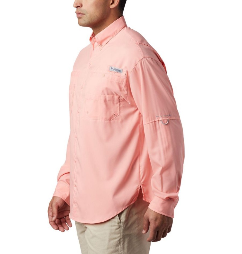 Pink Columbia PFG Tamiami II Long Sleeve Men's Shirt | 03615DNYZ