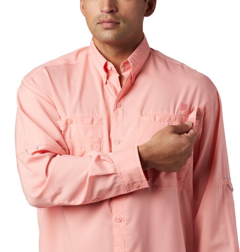 Pink Columbia PFG Tamiami II Long Sleeve Men's Shirt | 03615DNYZ