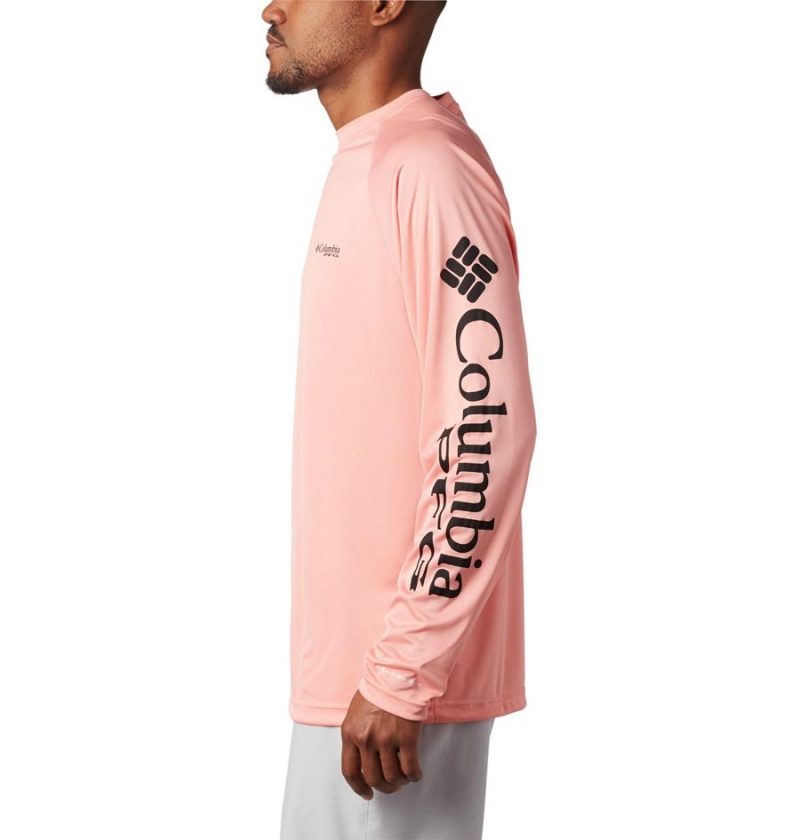 Pink Columbia PFG Terminal Tackle Long Sleeve Men's T-Shirt | 29310LHVD