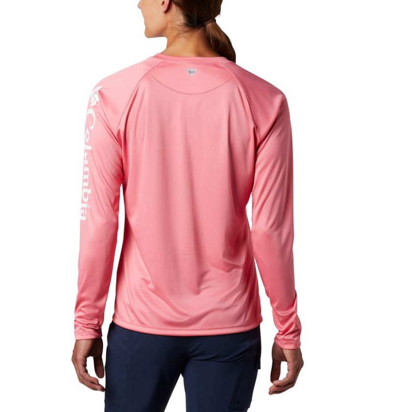 Pink Columbia PFG Tidal II Long Sleeve Women's T-Shirt | 75903VTSR