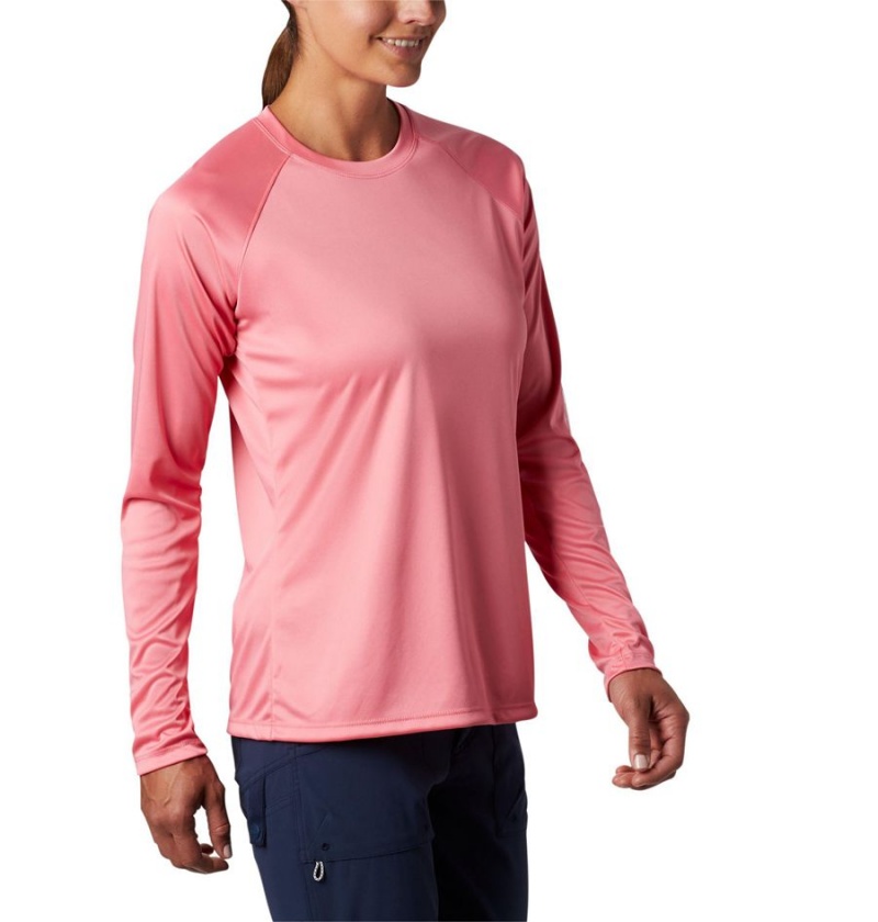 Pink Columbia PFG Tidal II Long Sleeve Women's T-Shirt | 75903VTSR