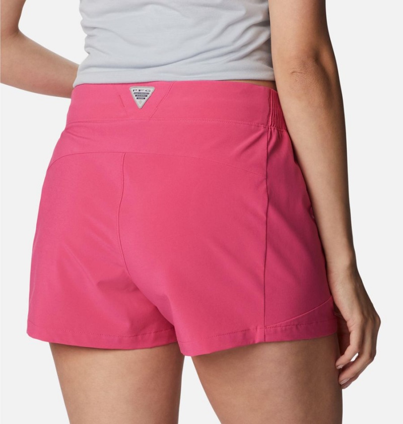 Pink Columbia PFG Tidal II Women's Shorts | 64709AFZY