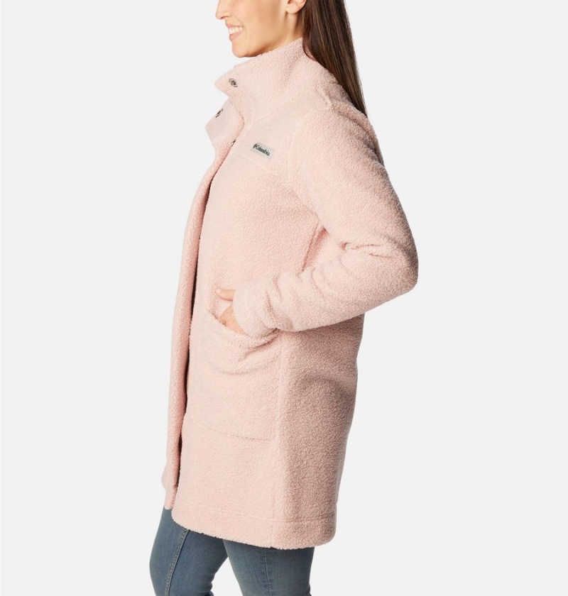 Pink Columbia Panorama Long Women's Fleece Jacket | 10452JRKA