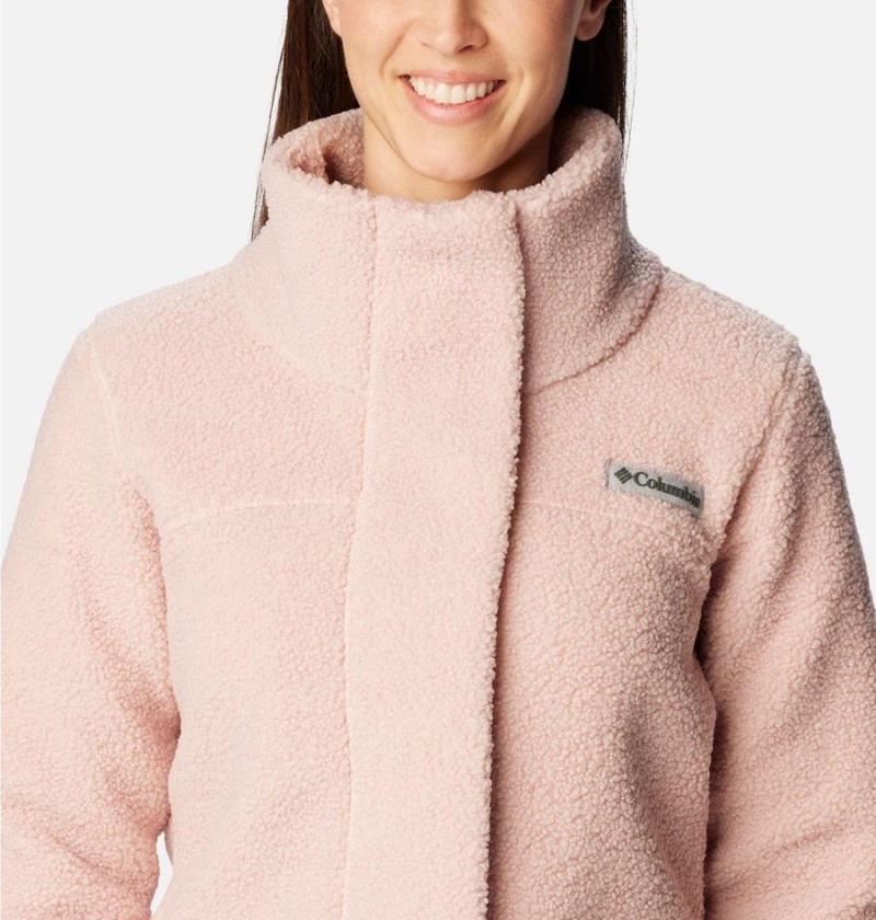 Pink Columbia Panorama Long Women's Fleece Jacket | 10452JRKA