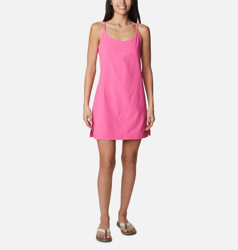 Pink Columbia Pleasant Creek Stretch Women\'s Dress | 39578GFEY