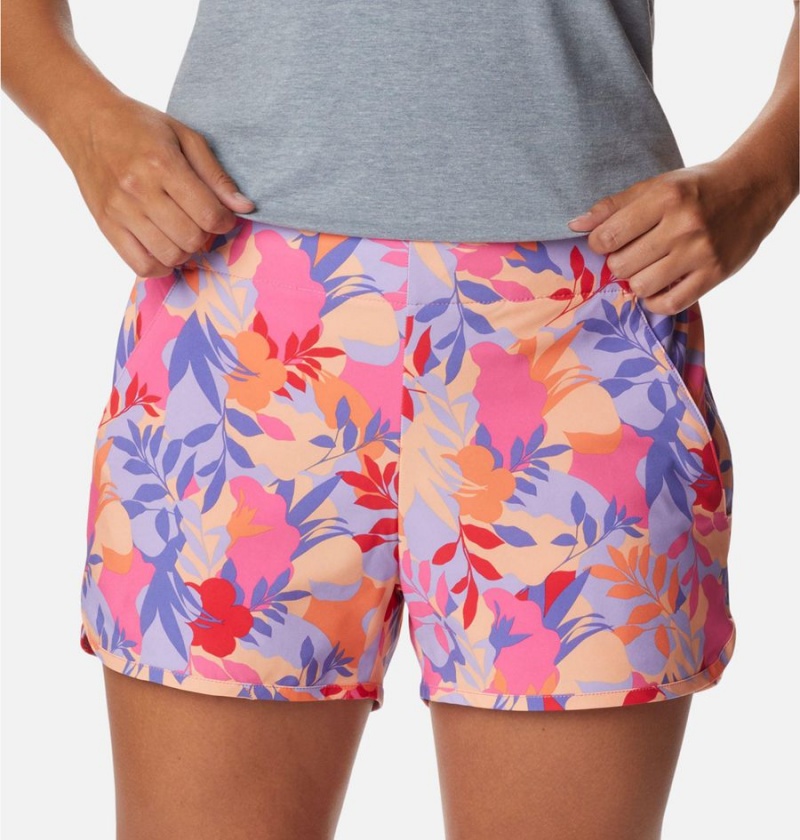 Pink Columbia Pleasant Creek Stretch Women's Shorts | 47318KOPB