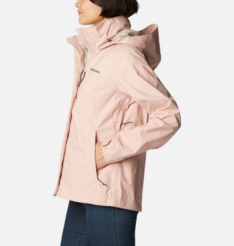 Pink Columbia Pouration Women's Rain Jacket | 06493YJQN