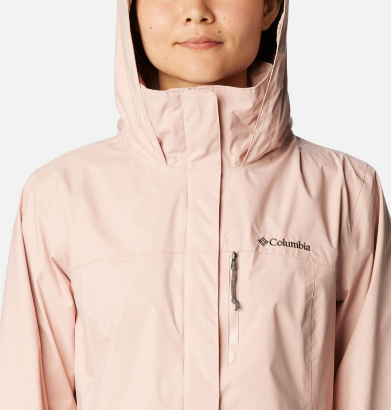 Pink Columbia Pouration Women's Rain Jacket | 06493YJQN