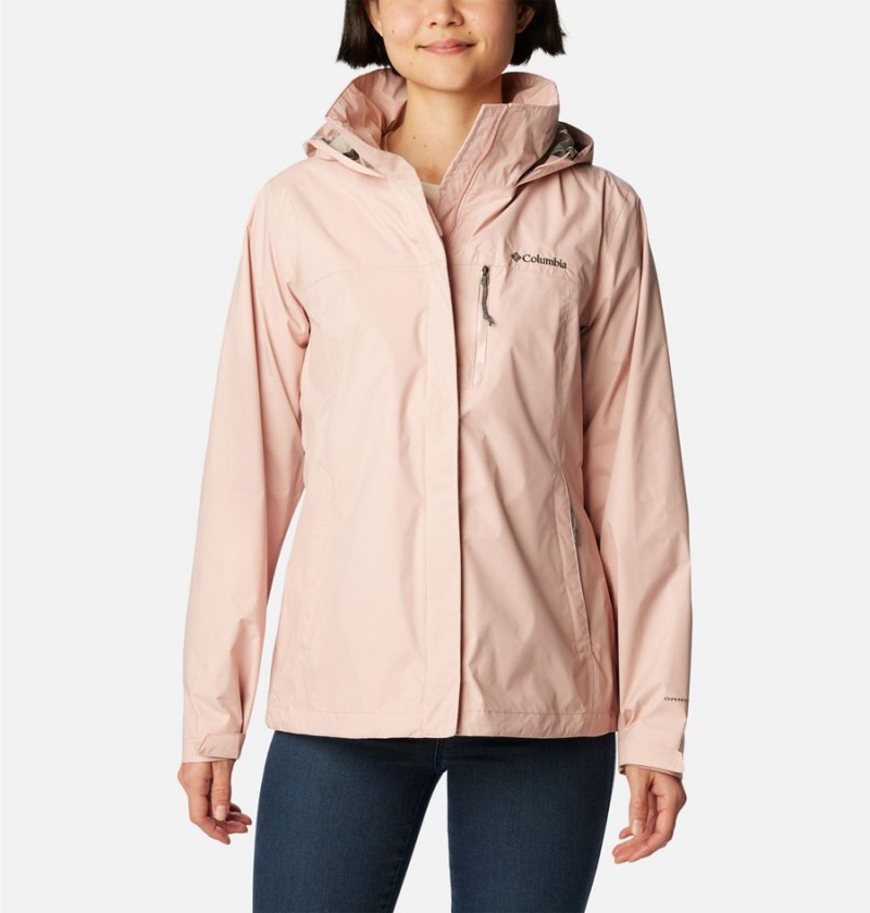 Pink Columbia Pouration Women\'s Rain Jacket | 06493YJQN