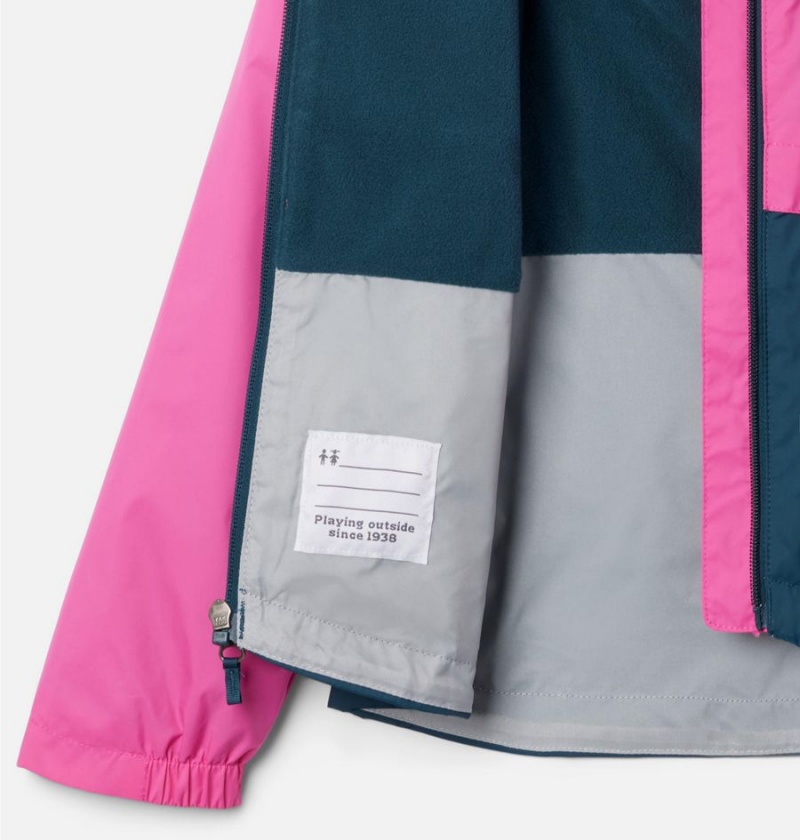 Pink Columbia Rain-Zilla Kids' Jacket | 40578XPYK