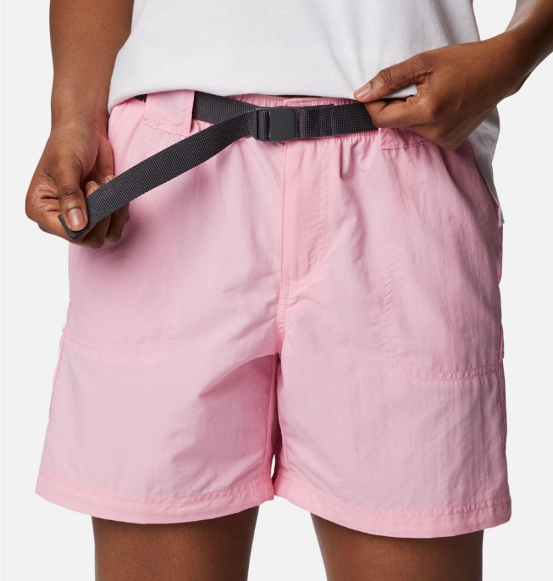 Pink Columbia Sandy River Cargo Women's Shorts | 63210USPE