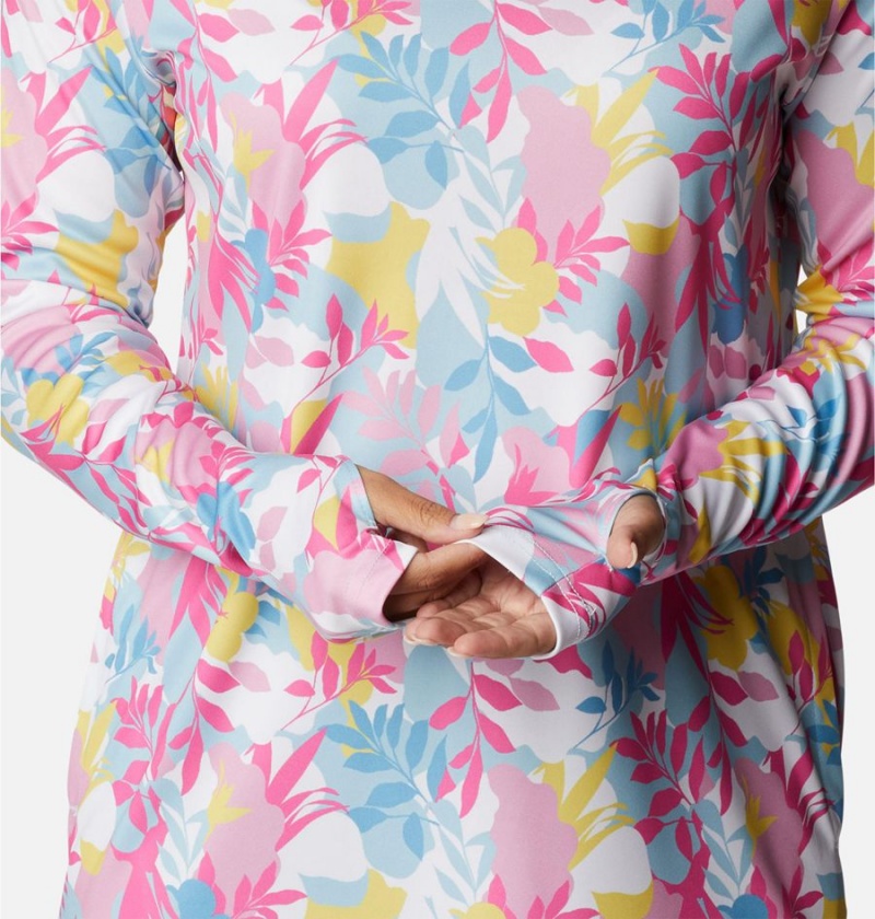 Pink Columbia Summerdry Coverup Printed Tunic Women's Hoodie | 20647VTDK