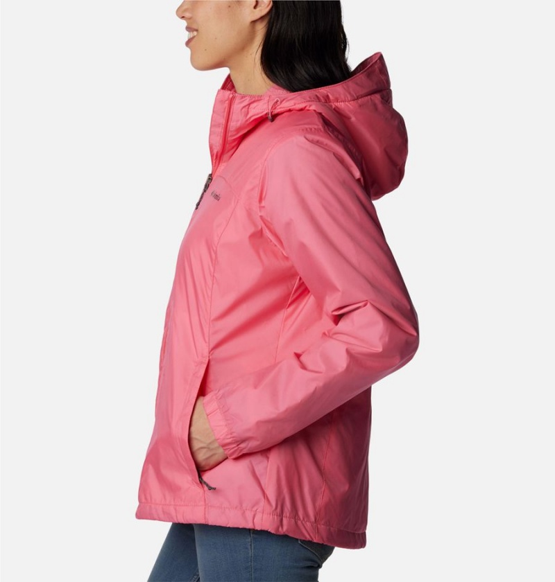 Pink Columbia Switchback Sherpa Lined Women's Rain Jacket | 26439TMAF