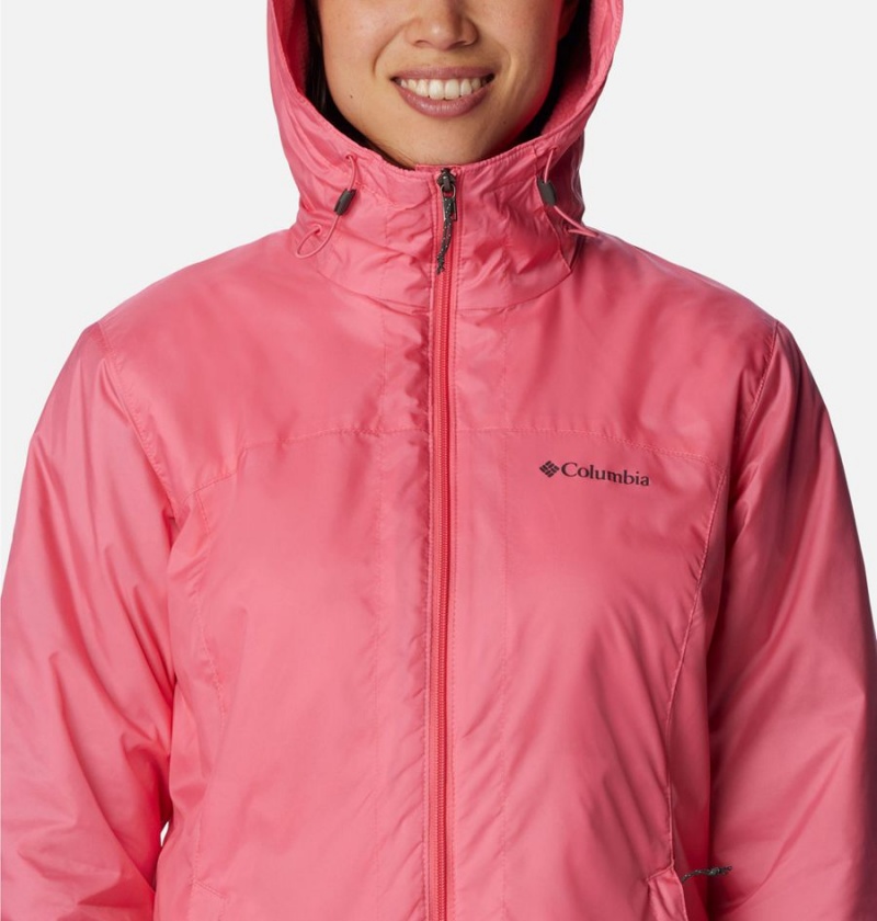 Pink Columbia Switchback Sherpa Lined Women's Rain Jacket | 26439TMAF