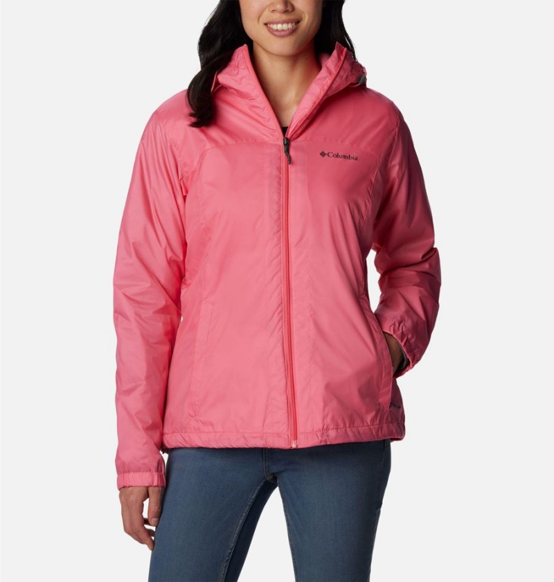 Pink Columbia Switchback Sherpa Lined Women\'s Rain Jacket | 26439TMAF