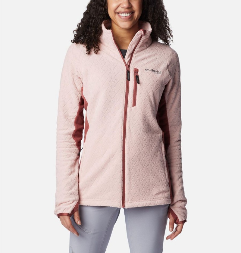 Pink Columbia Titan Pass 3.0 Full Zip Women\'s Fleece Jacket | 90831WQMP