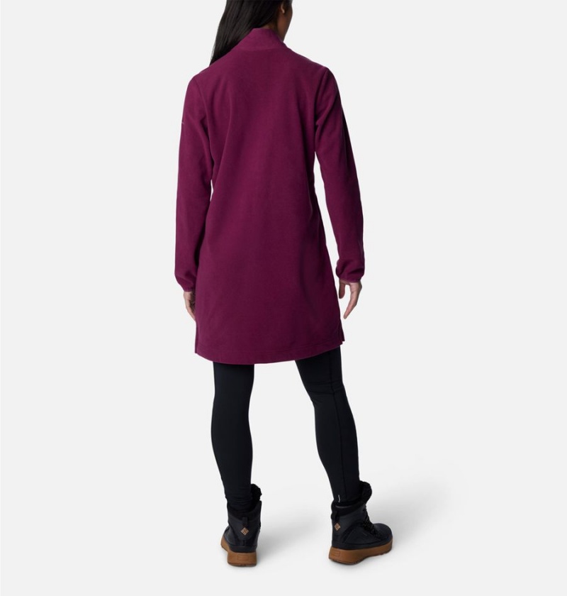 Purple Columbia Anytime Fleece Women's Dress | 19067LMKW