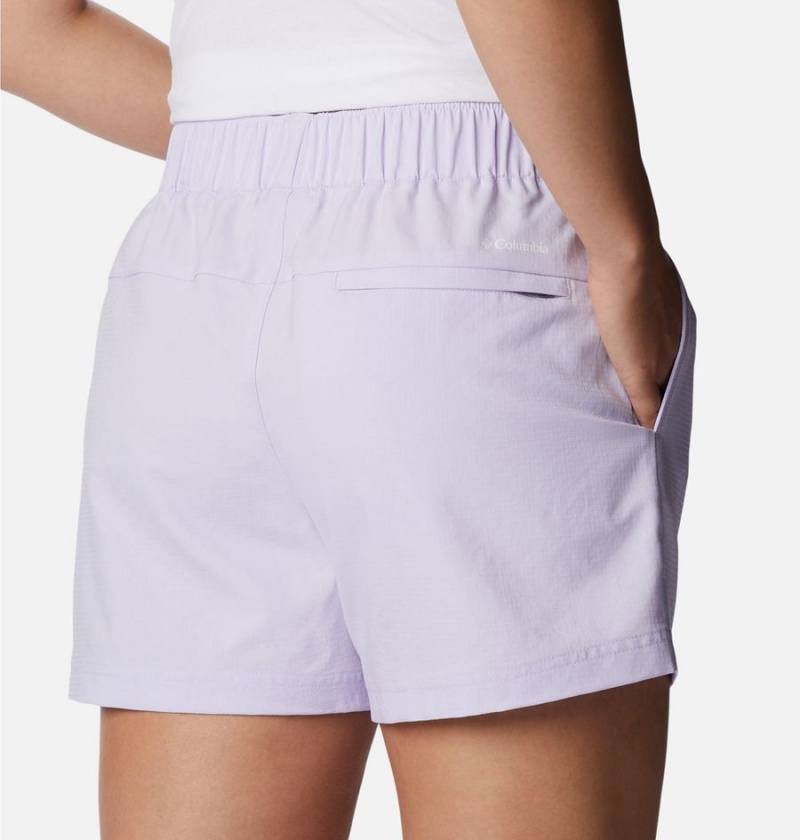 Purple Columbia Anytime Lite Women's Shorts | 91652WLJZ