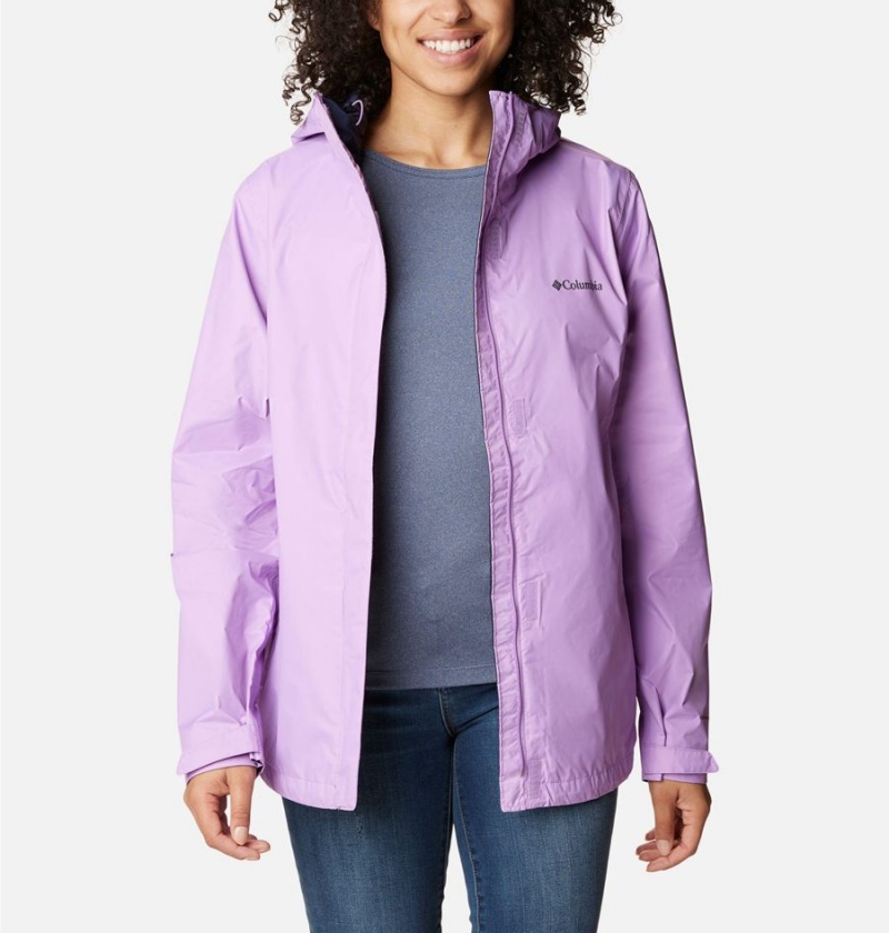 Purple Columbia Arcadia II Women's Rain Jacket | 54286RIKC