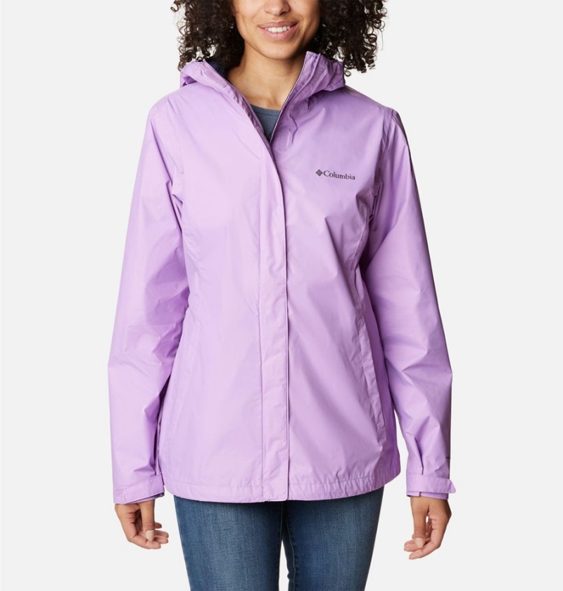 Purple Columbia Arcadia II Women\'s Rain Jacket | 54286RIKC